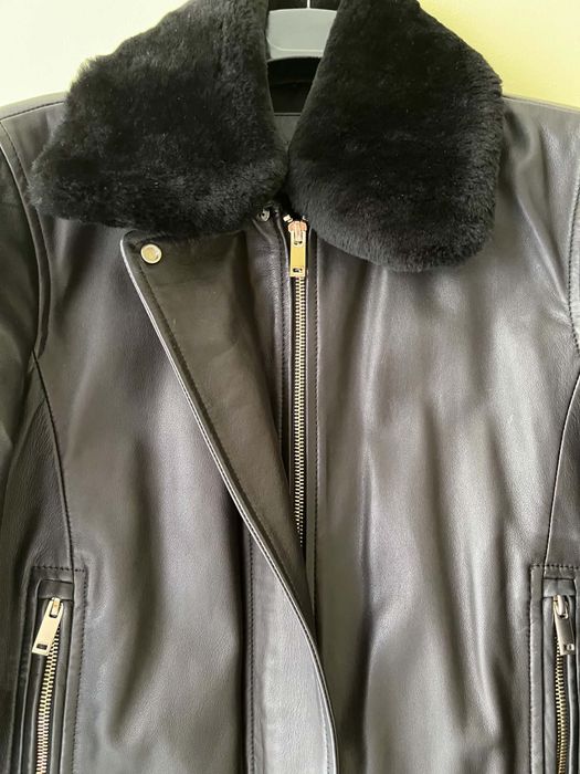 Кожено яке Massimo Dutti