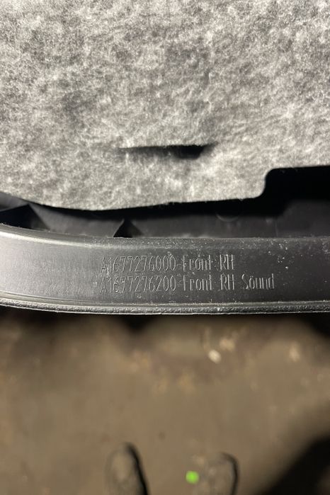 Fata / Tapiterie usa fata dreapta A1677276000 Mercedes-Benz GLE prima