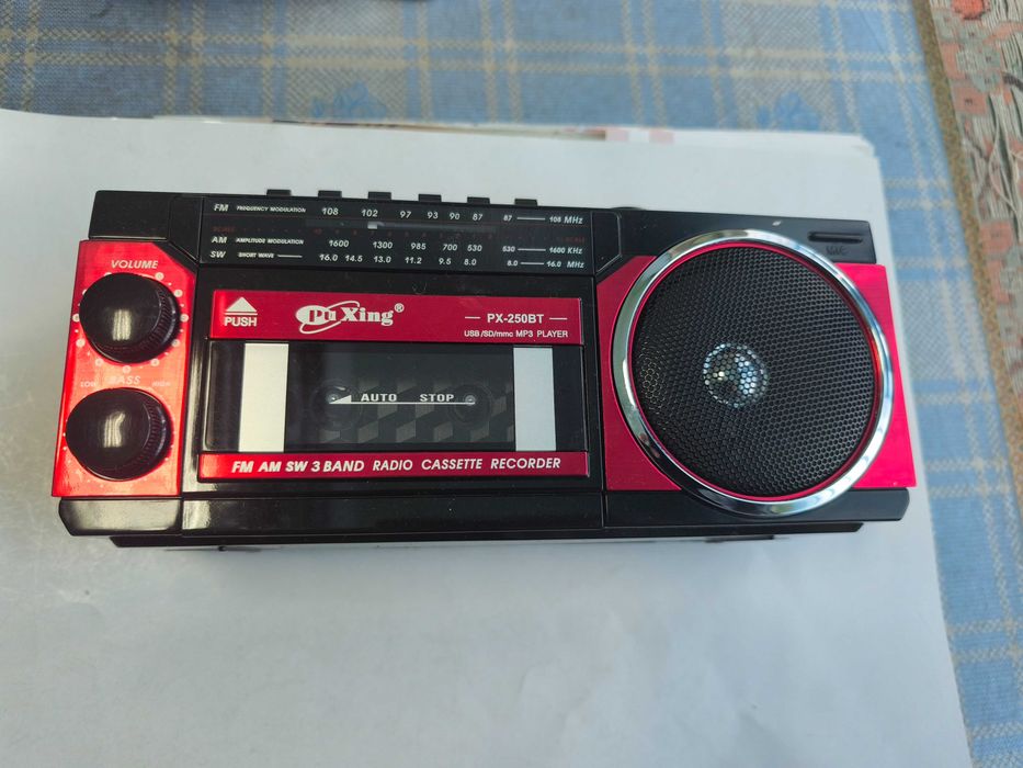 Radiocasetofon portabil PX-250BT