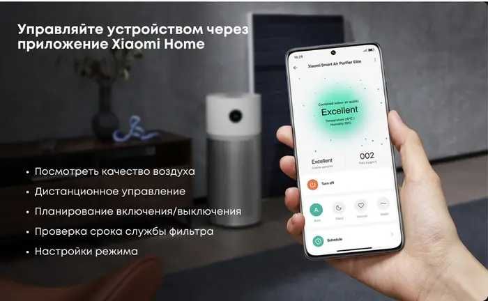 xiaomi smart air purifier Elite (optom) в наличии