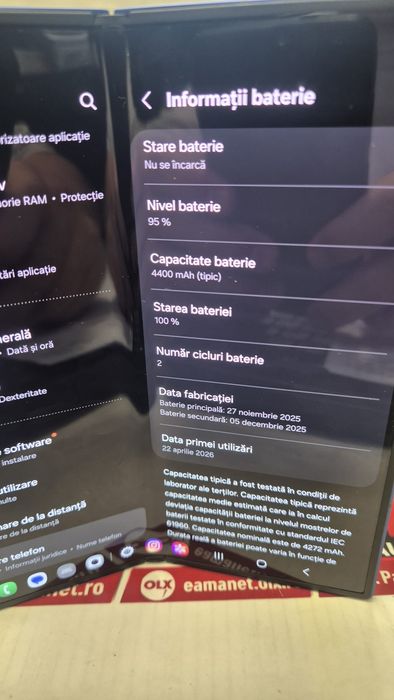 Telefon mobil Samsung Galaxy Z Fold7, 256GB,Nou,Fara cutie