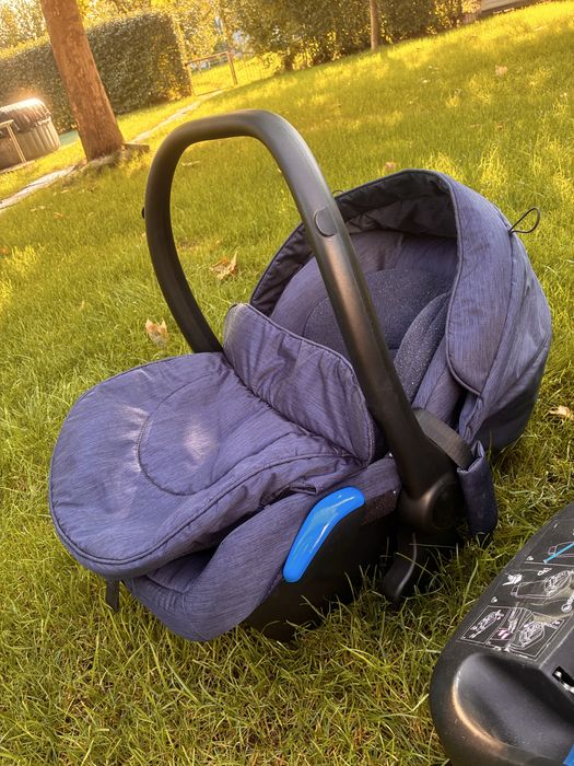 Carucior 3 in 1 Adamex + baza isofix