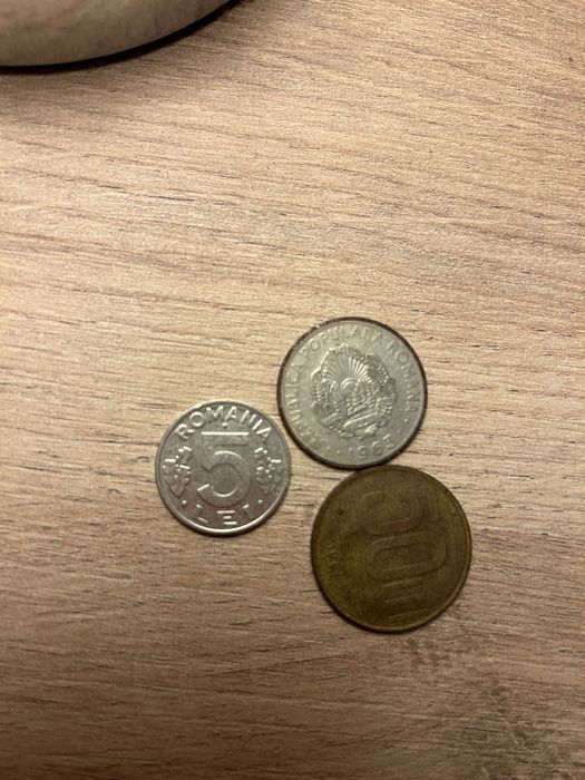 Monede românești vechi, diferiți ani