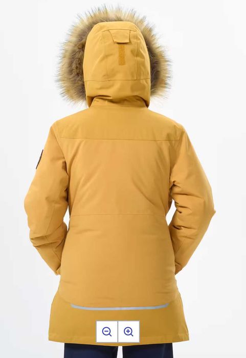 Geaca drumetie copii QUECHUA 8-9 ani 131-140 cm.