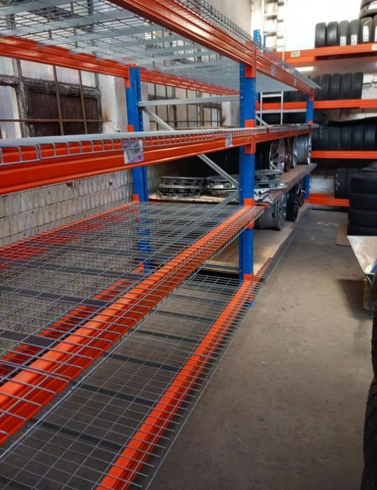 Rafturi metalice depozitare marfat manuala 257x965