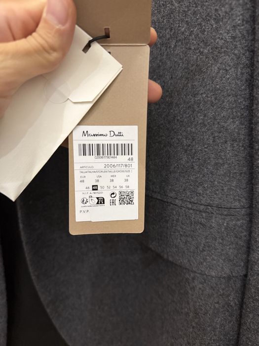 Шикарный пиджак massimo dutti