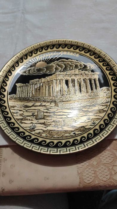 Декоративнаи чинии - 3 - гръцки порцелан