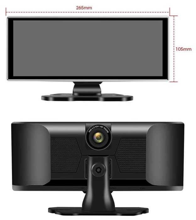 Navigatie bord,touchscreen 26cm,camera 4k,Carplay si Android Auto