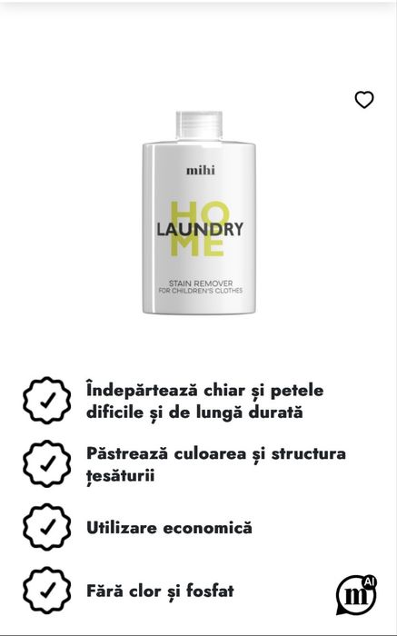 Solutie  pt petele de pe hainele copiilor