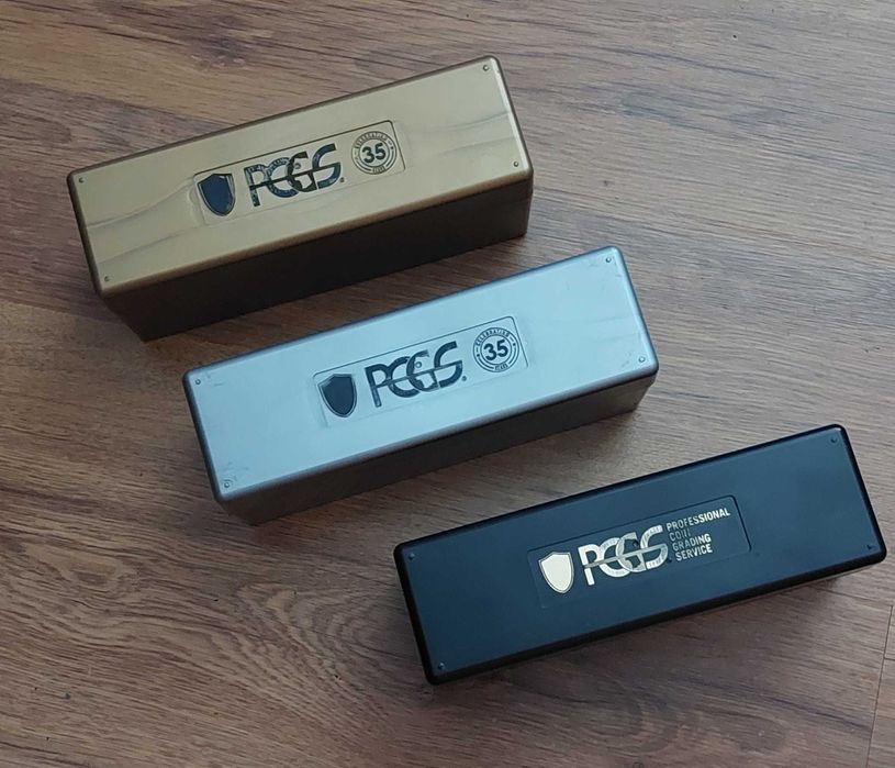 Кутии за съхранение на сертифицирани монети