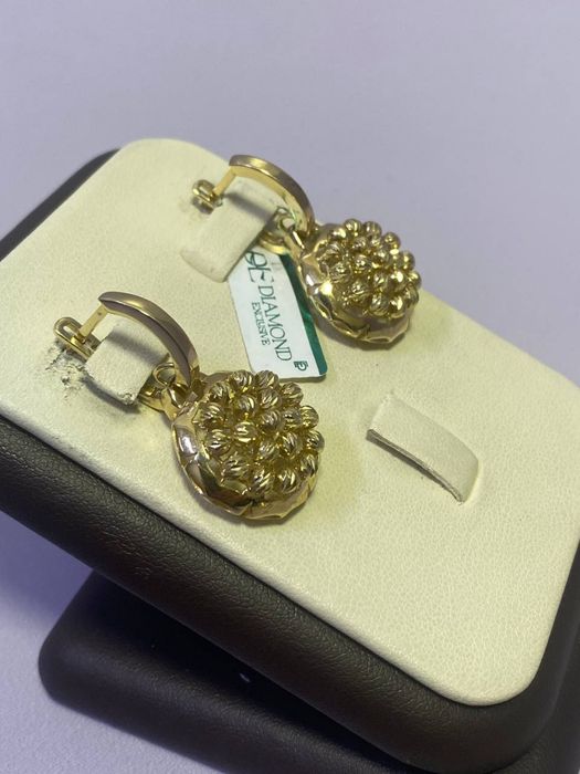 Серьги из желтого золота НОВОЕ / СТ30781