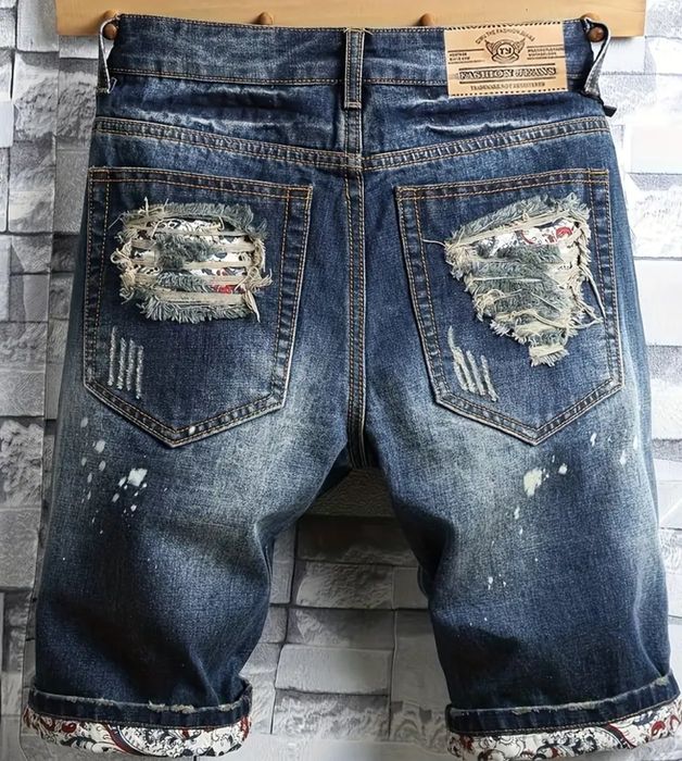 Дънкови къси панталони