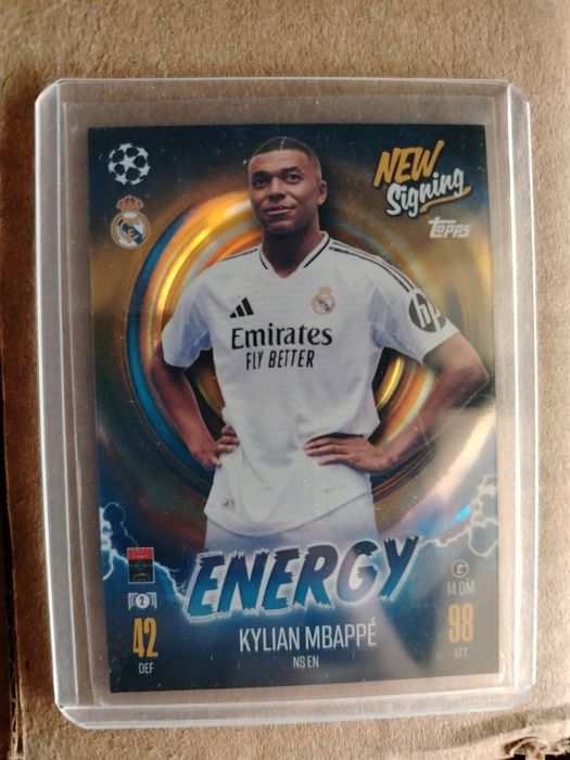Mbappe New Signing Energy
