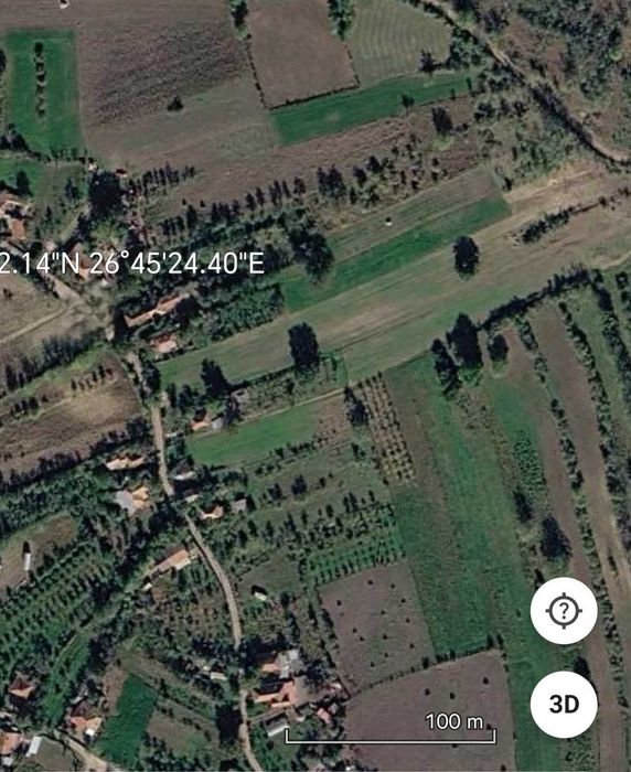Teren intravilan de vânzare, Manasia, Buzău