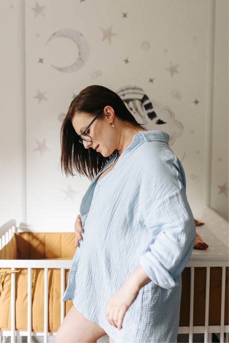 Protectii de pat bebe maro IKEA super dragute