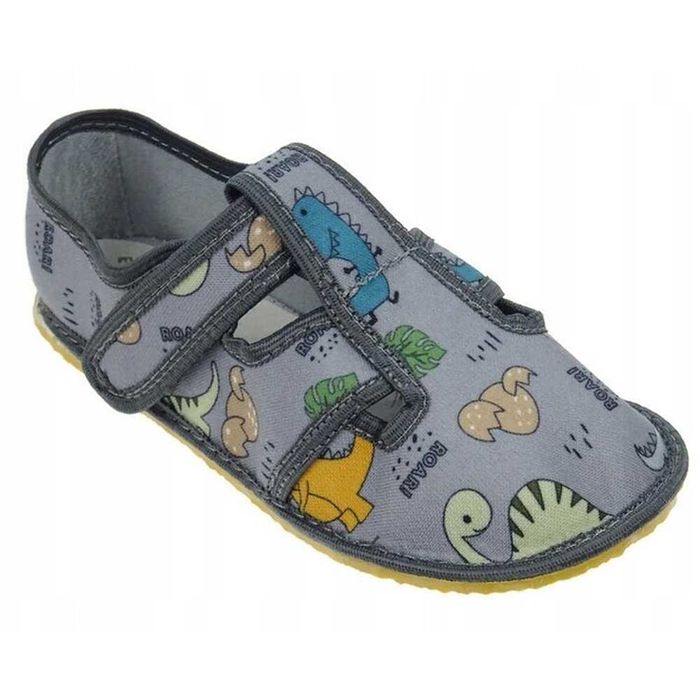 Детски пантофи "Barefoot" динозаври 21/33