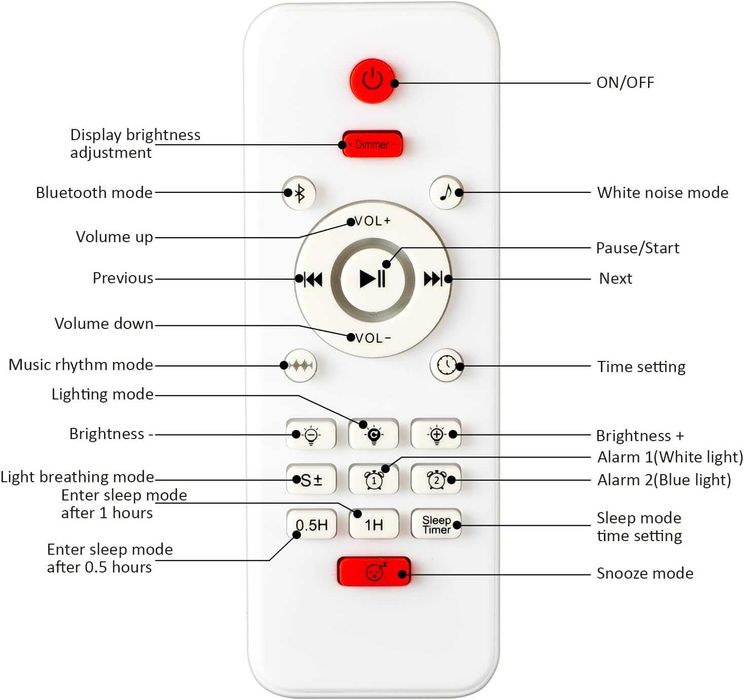COLWINKU Будилник лампа за събуждане за деца със симулация на изгрев