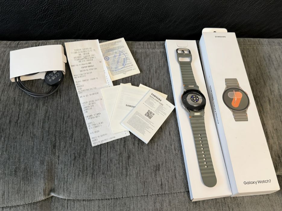 КАТО НОВ 40mm Samsung Watch 7 Технополис Гаранция 2026г. Green / Зелен