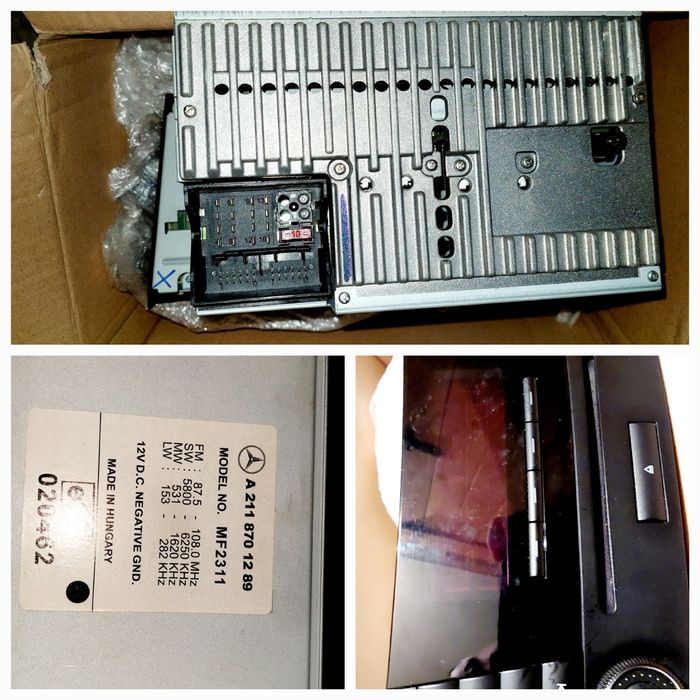 Километраж, дебитомер, радио и странични духалки от Мерцедес Е калса W