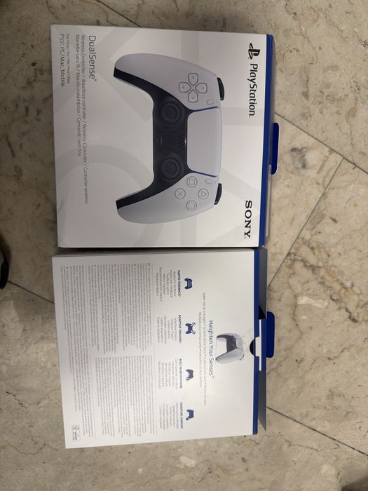 Controller sony ps5 playstation 5 dualsense nou nefolosit alb original