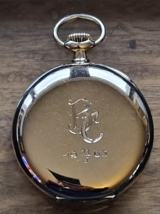 Omega златен  джобен 14к