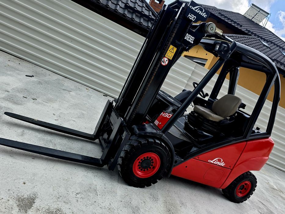 Linde motostivuitor stivuitor