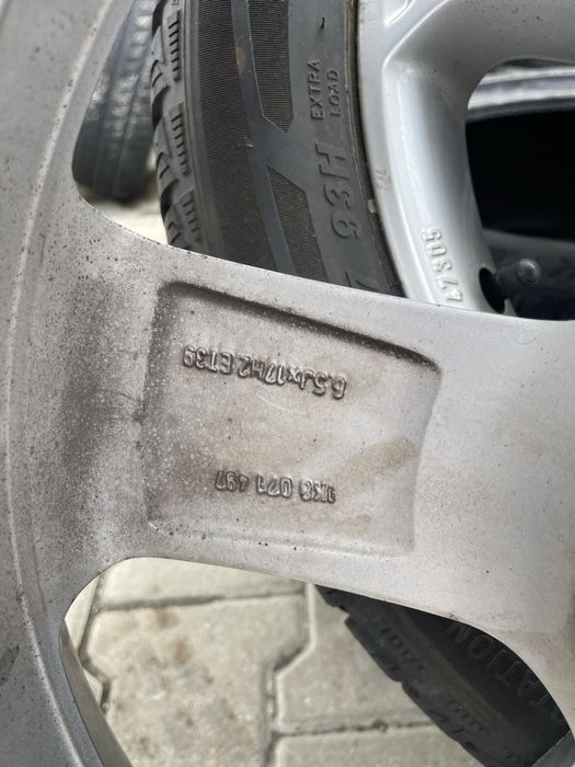 Jante Vw Eos Scirocco Passat +anvelope 205 50 17