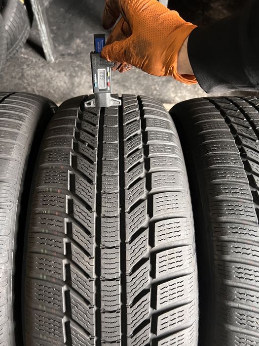 4 anvelope iarna 225/55/17 , Continental , DOT 2021 , 6.5 mm