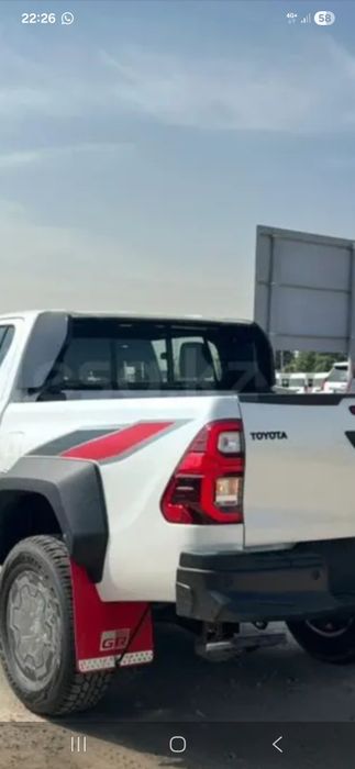 Спойлер от hilux GR Sport