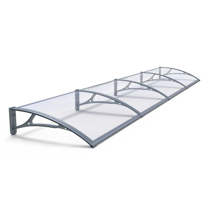 Висок клас АЛУМИНИЕВ навес тента козирка 200х150 см + други размери