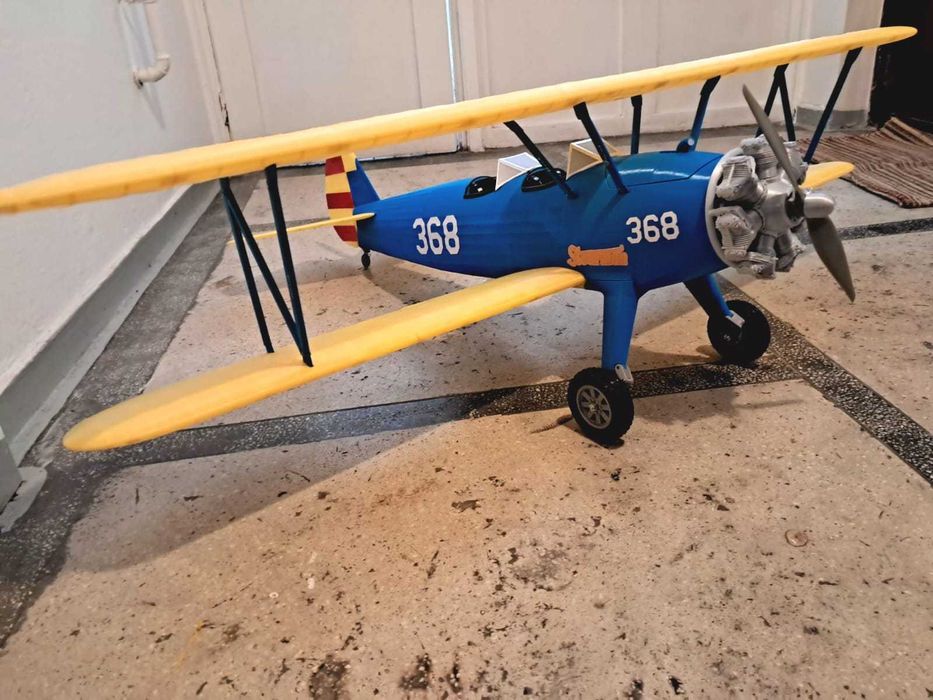Avion Stearman PT-17 Kaydet /3D print pentru RC