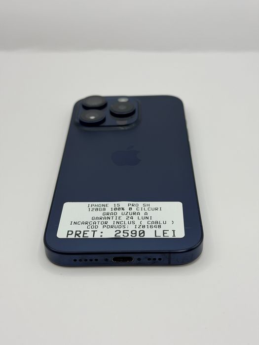 Iphone 15 Pro 128GB 100% Garantie Rate BuyBack - zonemag.ro