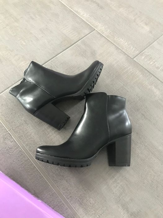 Botine piele office 39