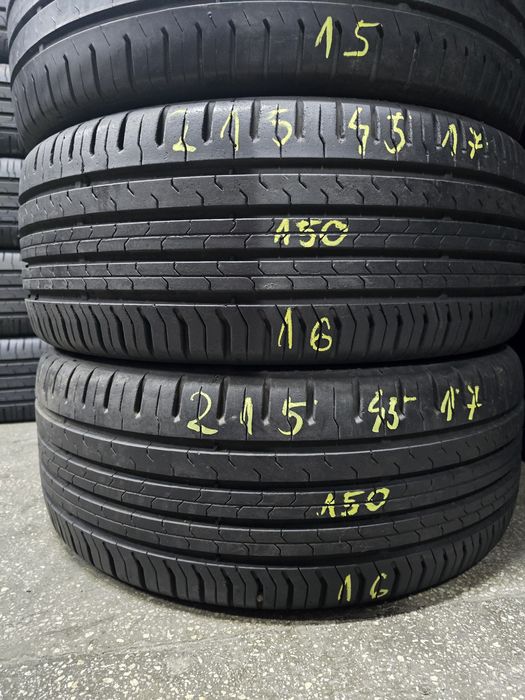 4x 215/45/17 VARA CONTINENTAL Stare excelentă
