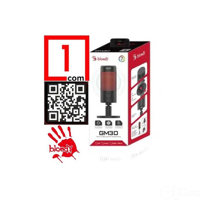 Микрофоны Bloody GM30/ GM50 Pro Gaming Microhon USB %