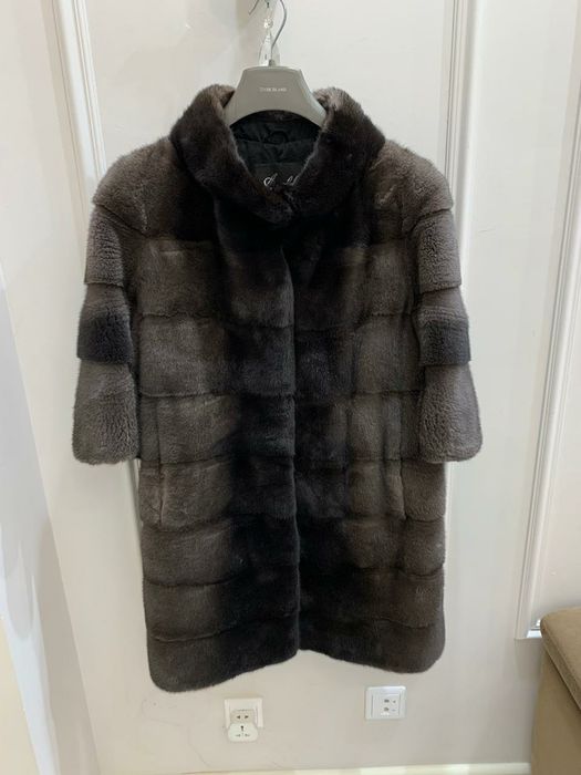 Женская норковая шуба