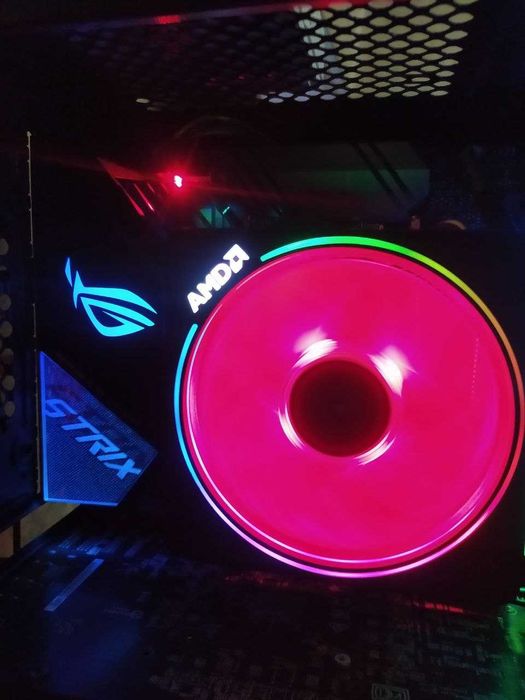 Asus rog strix x570-f gaming+amd rysen 5 3600x кулер