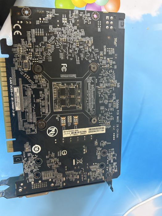 Placa Video GTX 1650 4GB