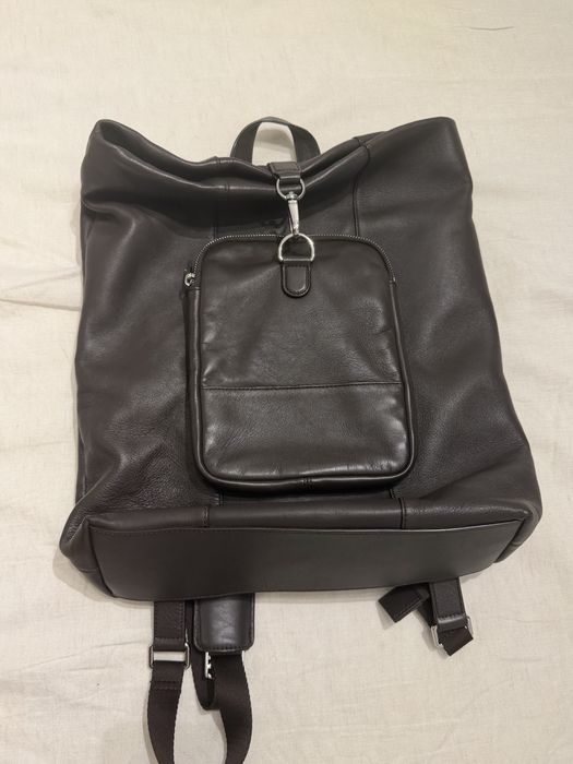 Rucsac bărbătesc din piele Massimo Dutti