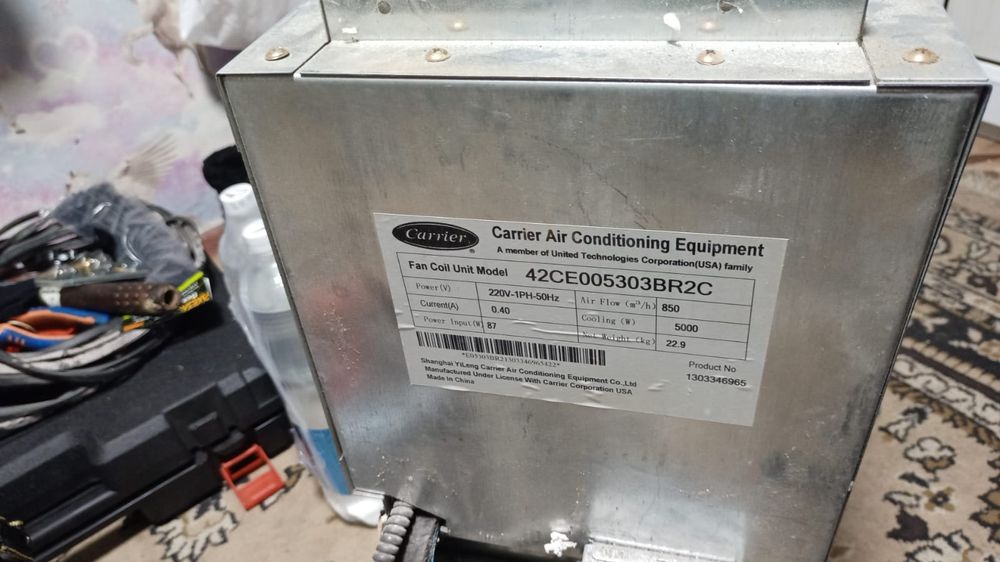 Продам Фанкойлы Carrier