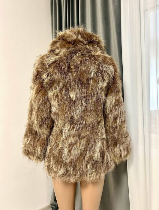 Blana naturala vulpe argintie