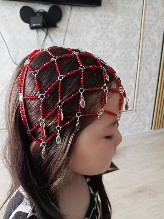 Әдемі тикалар ,косынка-ободоктар бар