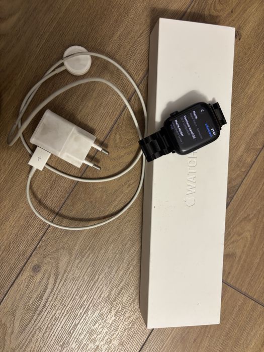 Apple watch seria 7 45 mm black la cutie