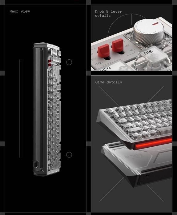 Клавиатура магнитная беспроводная NuPhy WH80