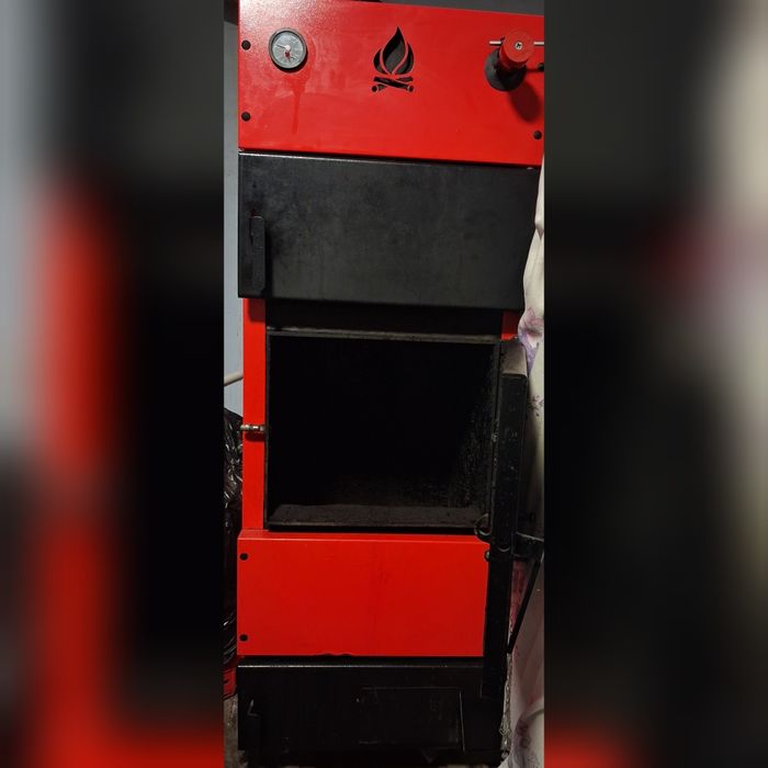 Centrală pe lemne si brichete ruf 27 kw