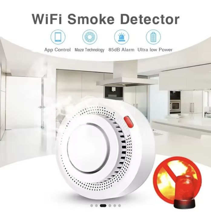 WiFi детектор за дим