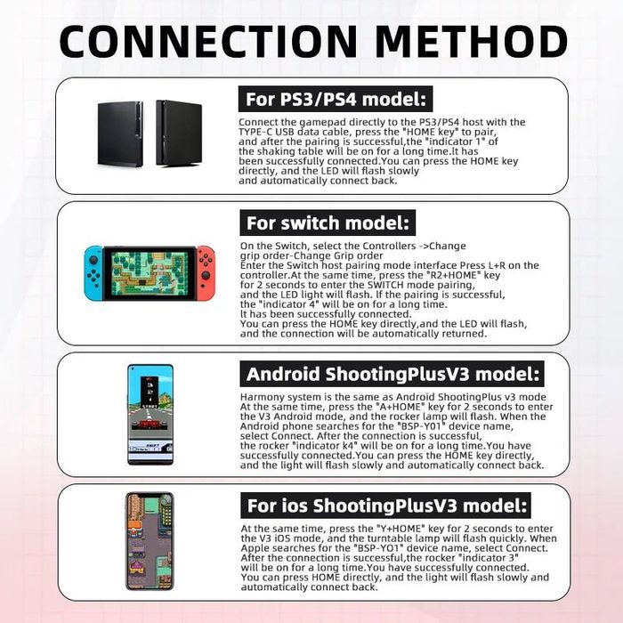 Mini Arcade Joystick Bluetooth