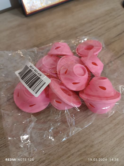 Bigudiuri silicon noi set de 10 buc