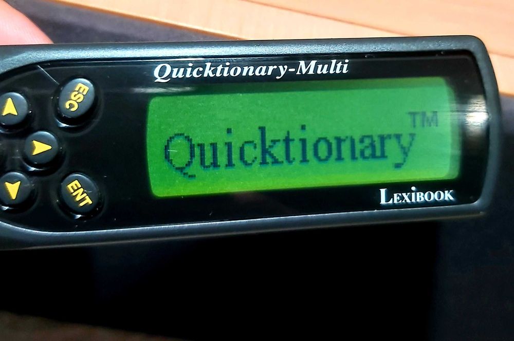 Translator prin scanare Lexibook Quicktionary