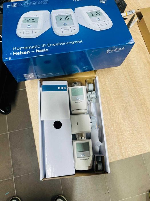 Set 3 termostat încălzire Homematic IP - Basic, Smart Home, 3